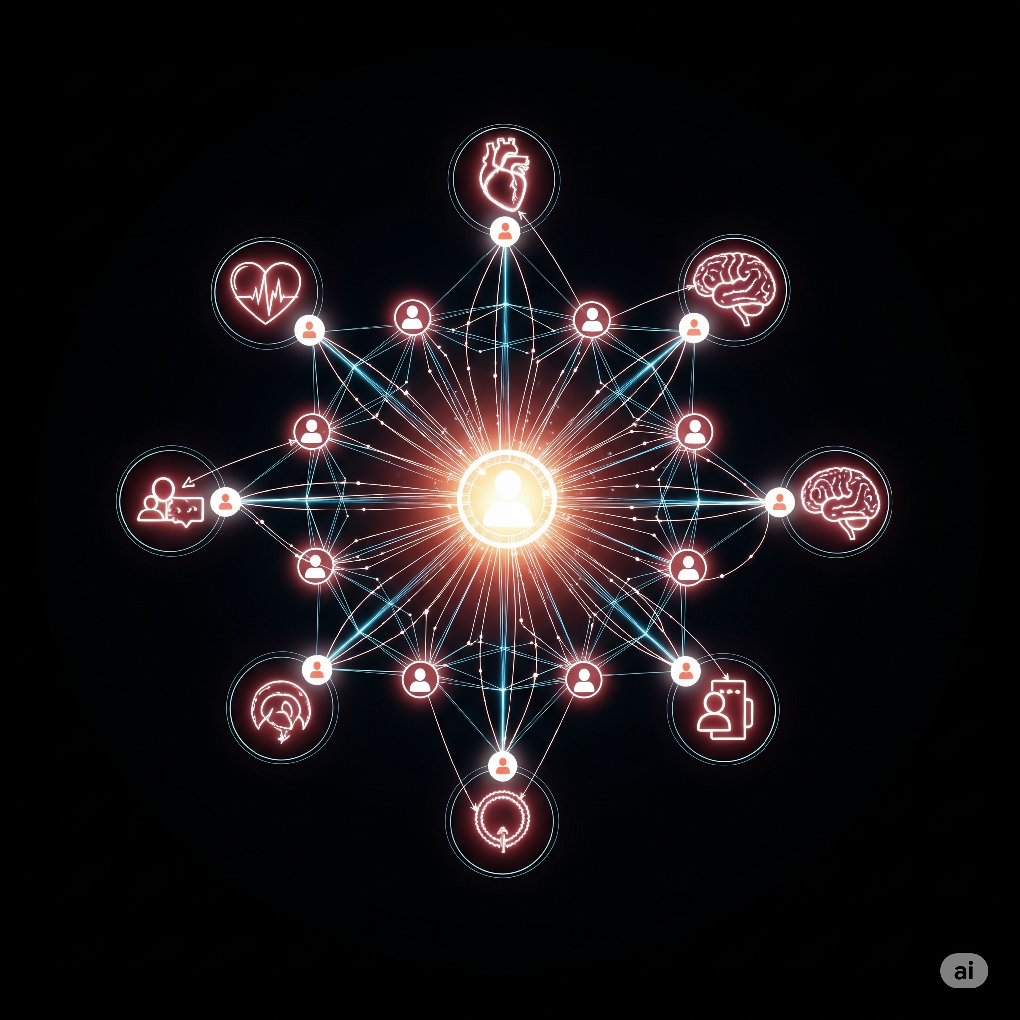 an image that illustrates the connection between communication and health