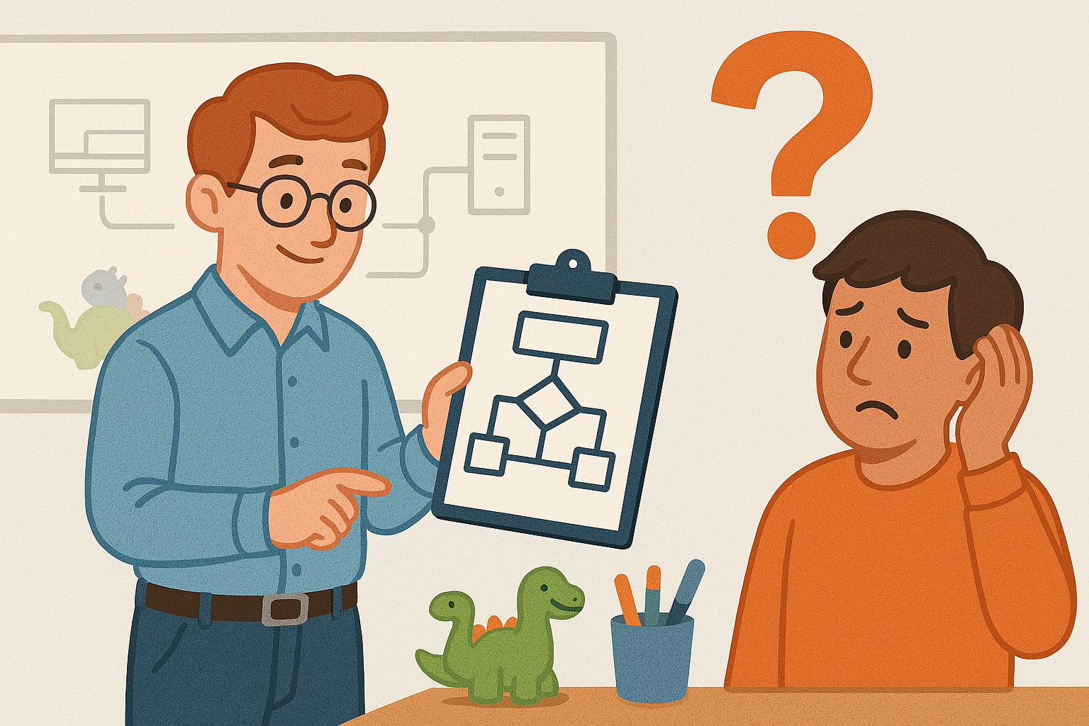 Learn how to explain technical topics with engineering social skills simple system