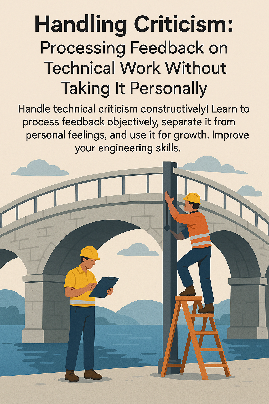 Engineers can improve their social skills by taking feedback objectively and improving.